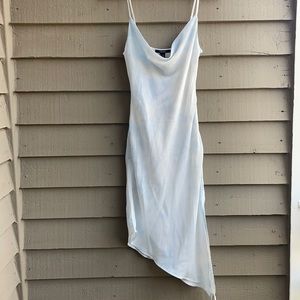 Forever 21 Asymmetrical Slip Dress with Scoop Neck